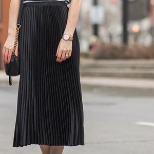 Aritzia Babaton Jude Pleated Skirt